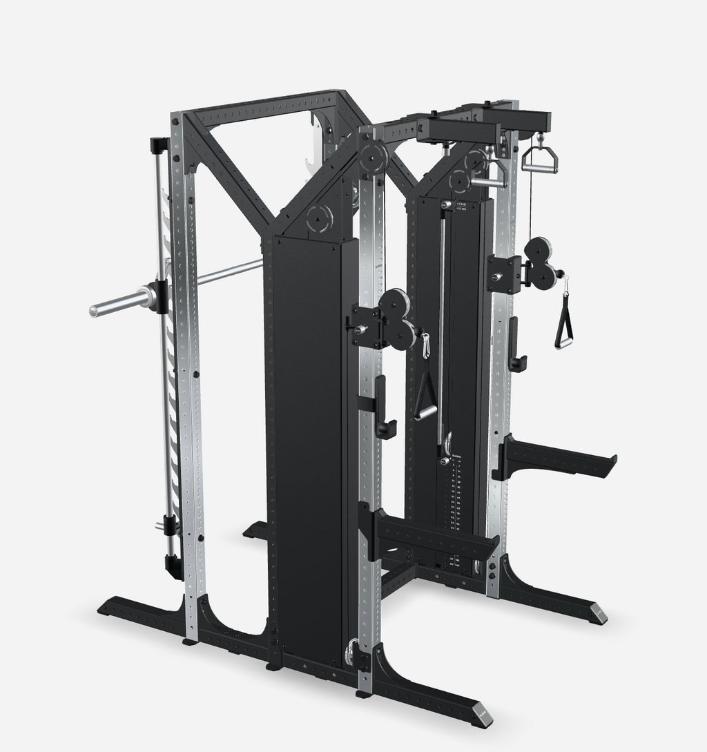 Prestera double half rack with cables / smith